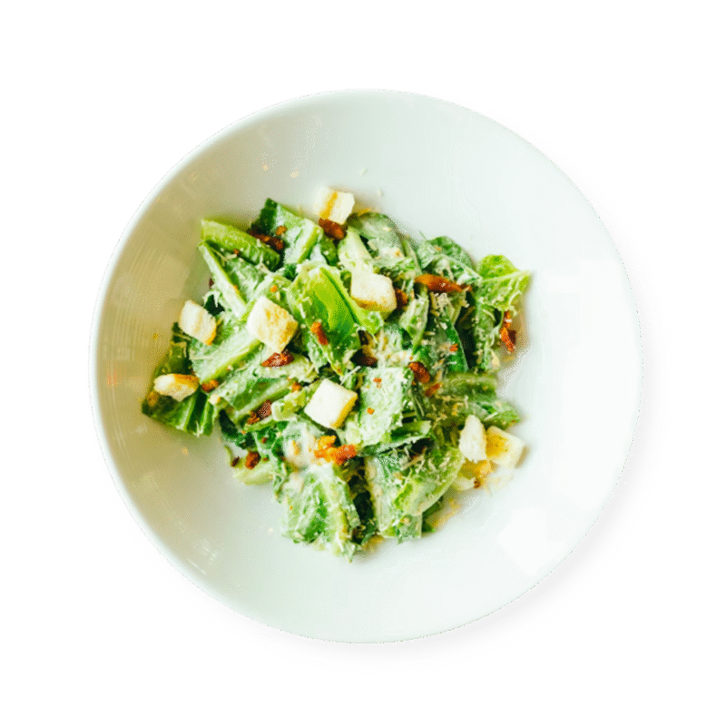 Grilled caesar salad